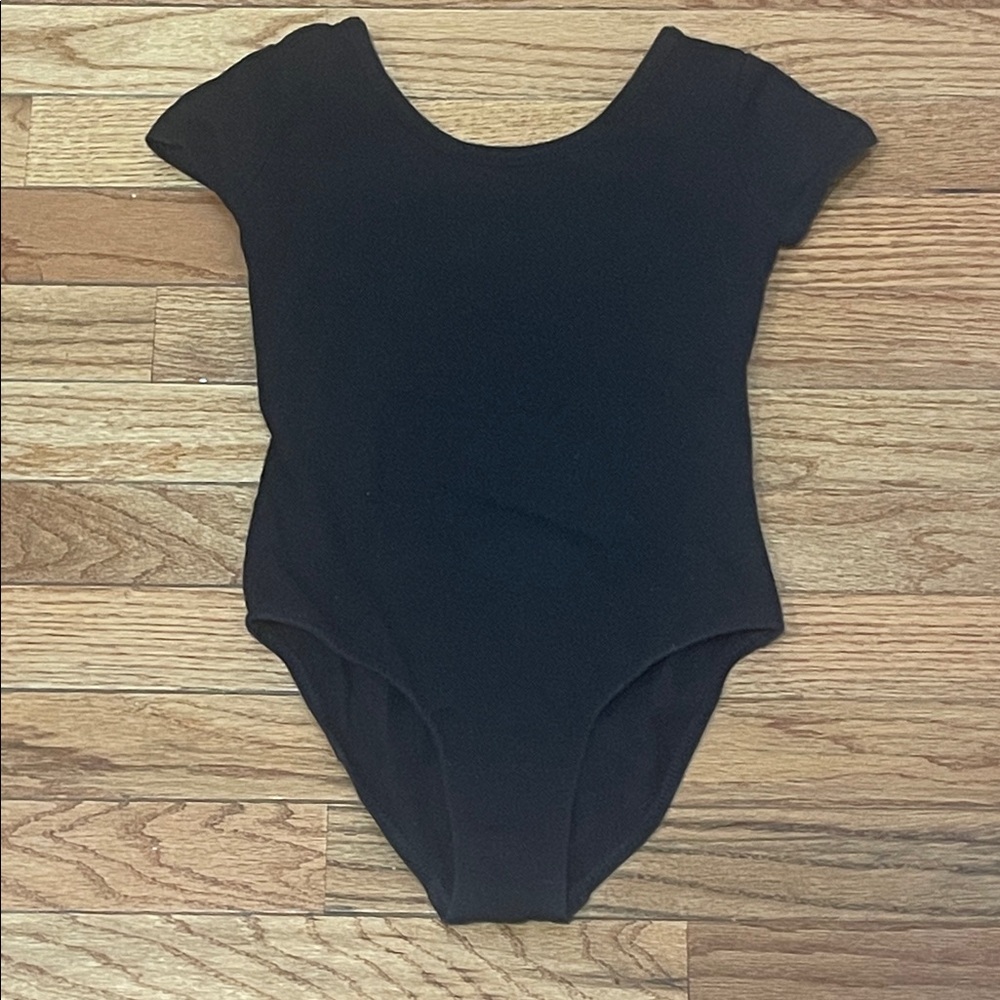 Danskin Classic Black Kids Bodysuit